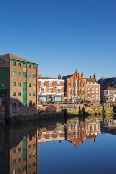 South Street, seen from the Town Bridge.