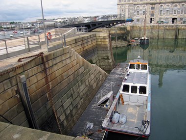 Part of the central basin at Stonehouse