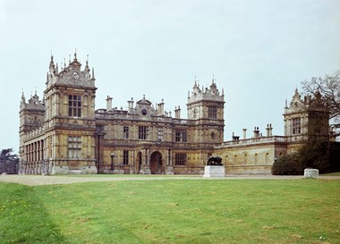 East or Entrance Front of Mentmore Towers.