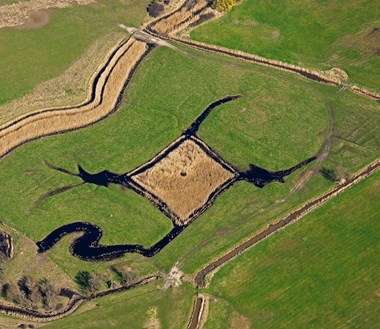 The decoy pond on the marshes at High Halstow