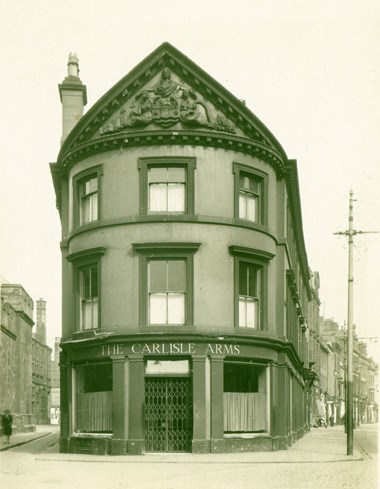 The Carlisle Arms public house following conversion under the State Management Scheme.